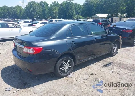 2013 Toyota Corolla L from USA, damaged, VIN 5YFBU4EE0DP187230